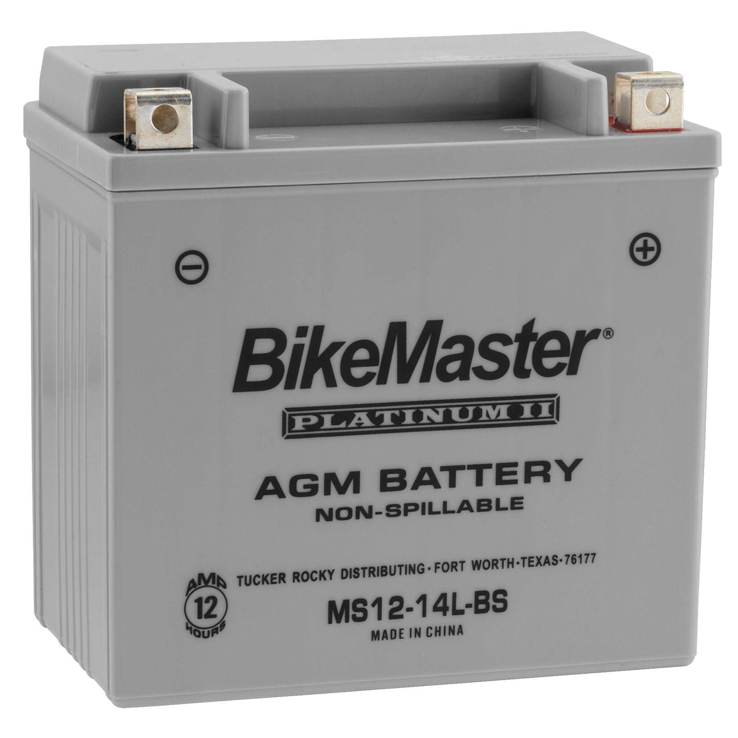BikeMaster AGM Battery MS12-14L-BS MS12-14L-BS_124007