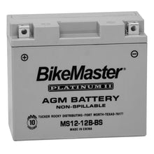BikeMaster AGM Battery MS12-12B-BS MS12-12B-BS_124009