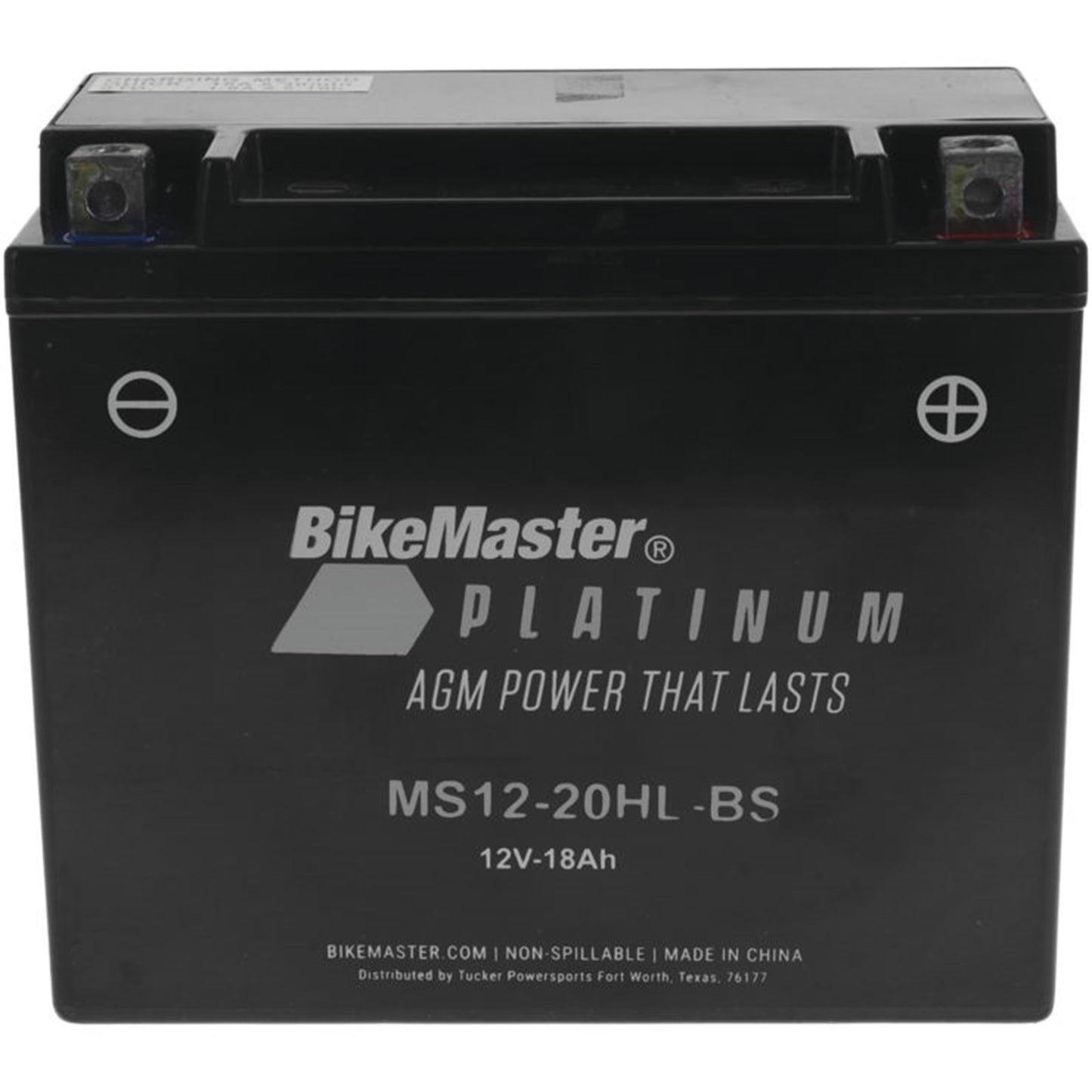 BikeMaster AGM Battery MS12-20HL-BS MS12-20HL-BS_935469