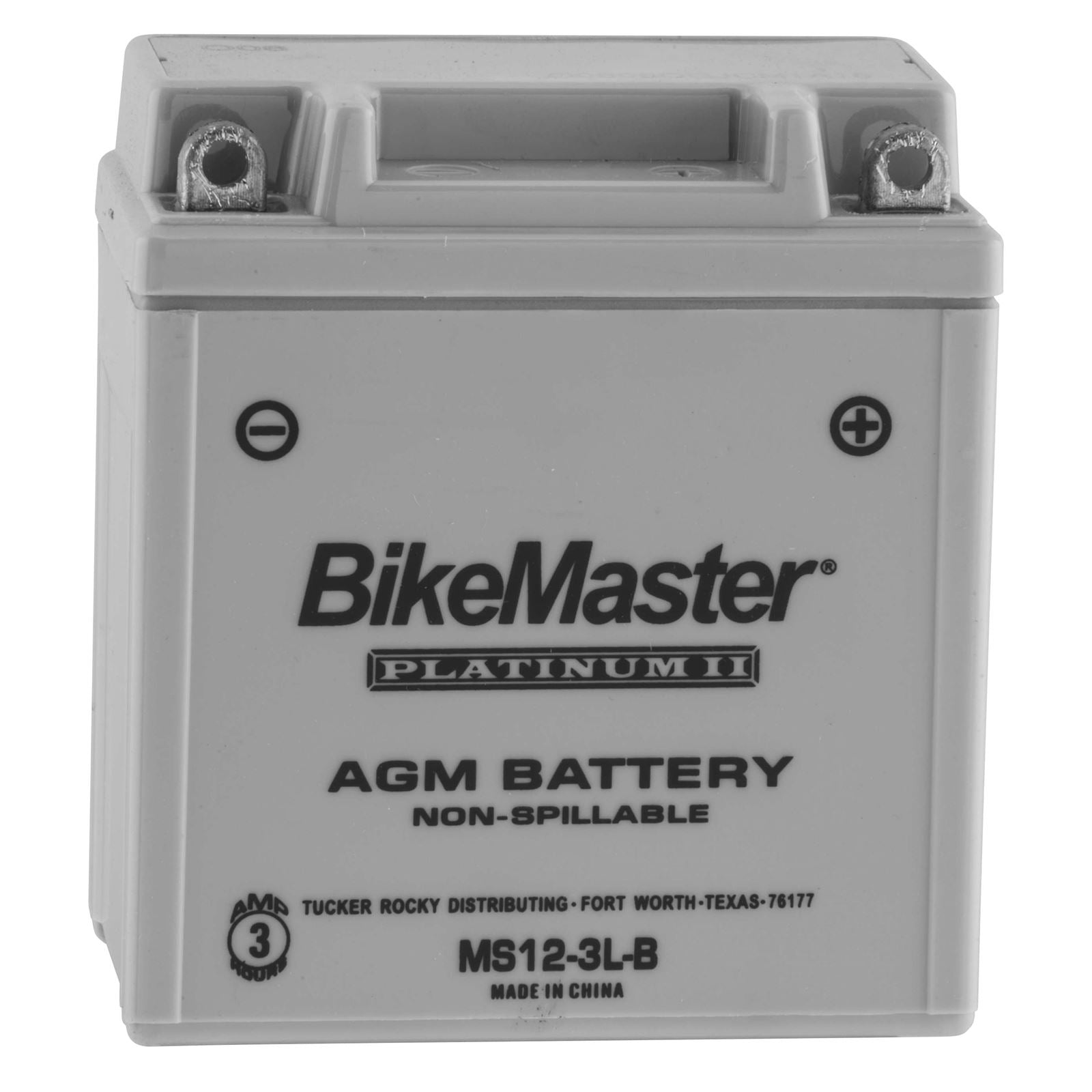 BikeMaster AGM Battery MS12-3L-B MS12-3L-B_124013