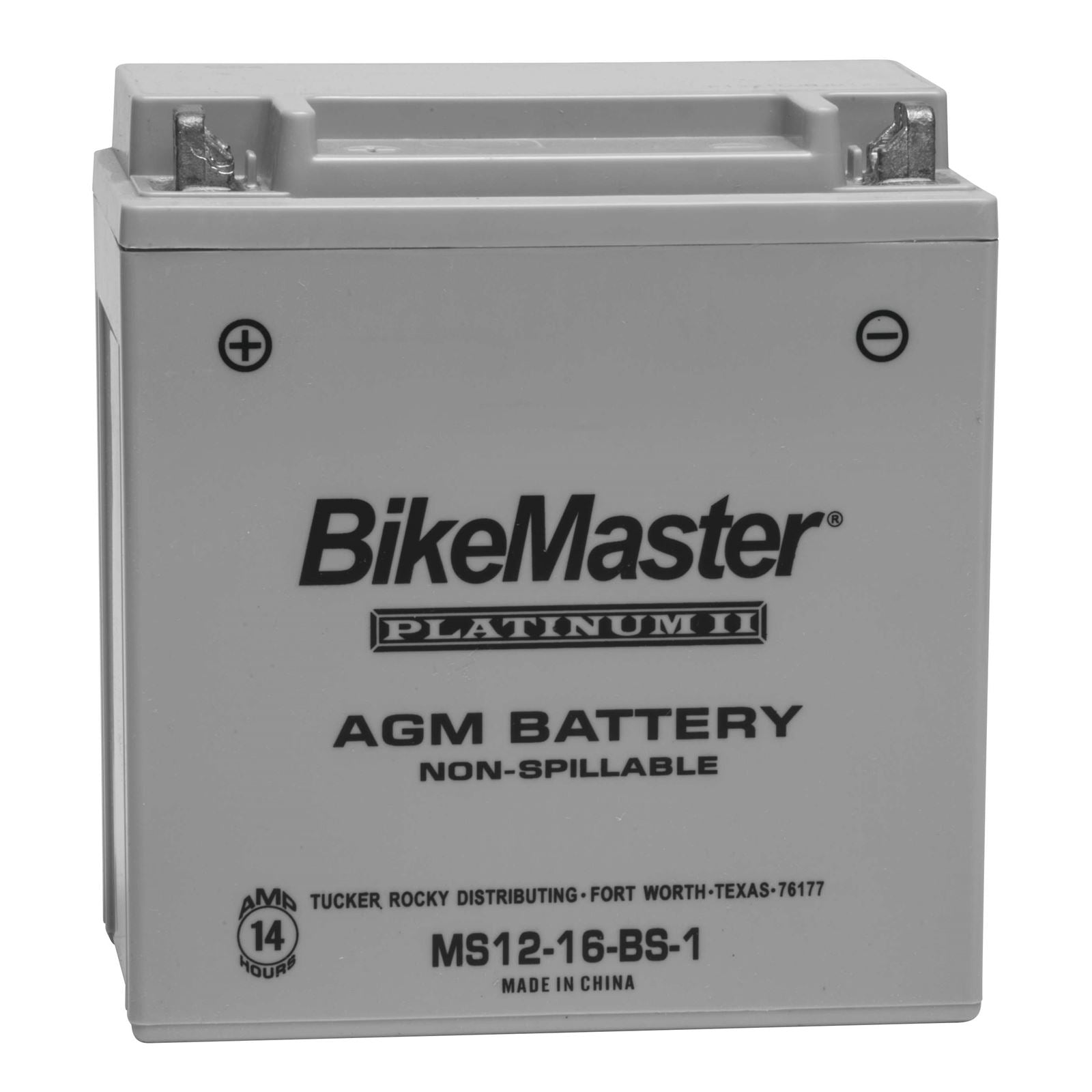 BikeMaster AGM Battery MS12-16-BS-1  MS12-16-BS-1_124016