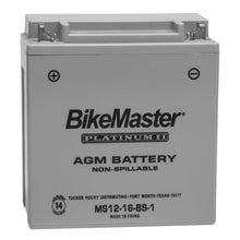 BikeMaster AGM Battery MS12-16-BS-1  MS12-16-BS-1_124016