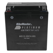 BikeMaster AGM Battery MS12-20CH-BS MS12-20CH-BS_935489