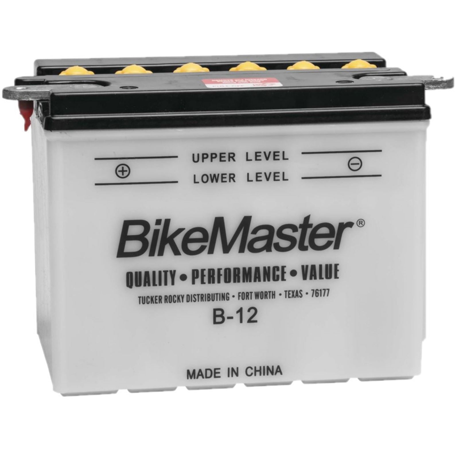 BikeMaster B-12 Battery - 8-1/8" L x 5-1/4" W x 6-1/2" H - CHD-4-12 CHD-4-12_1523961