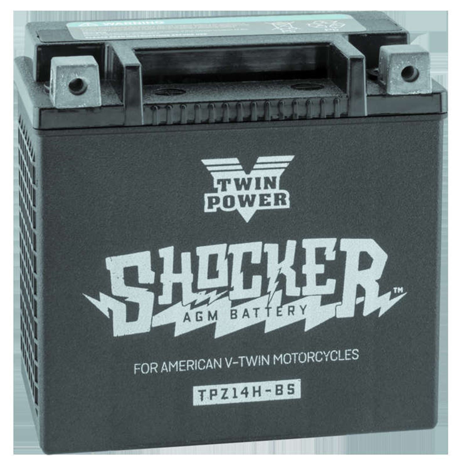 Twin Power TP Shocker Battery YTX-14 TPZ14H-BS_986296
