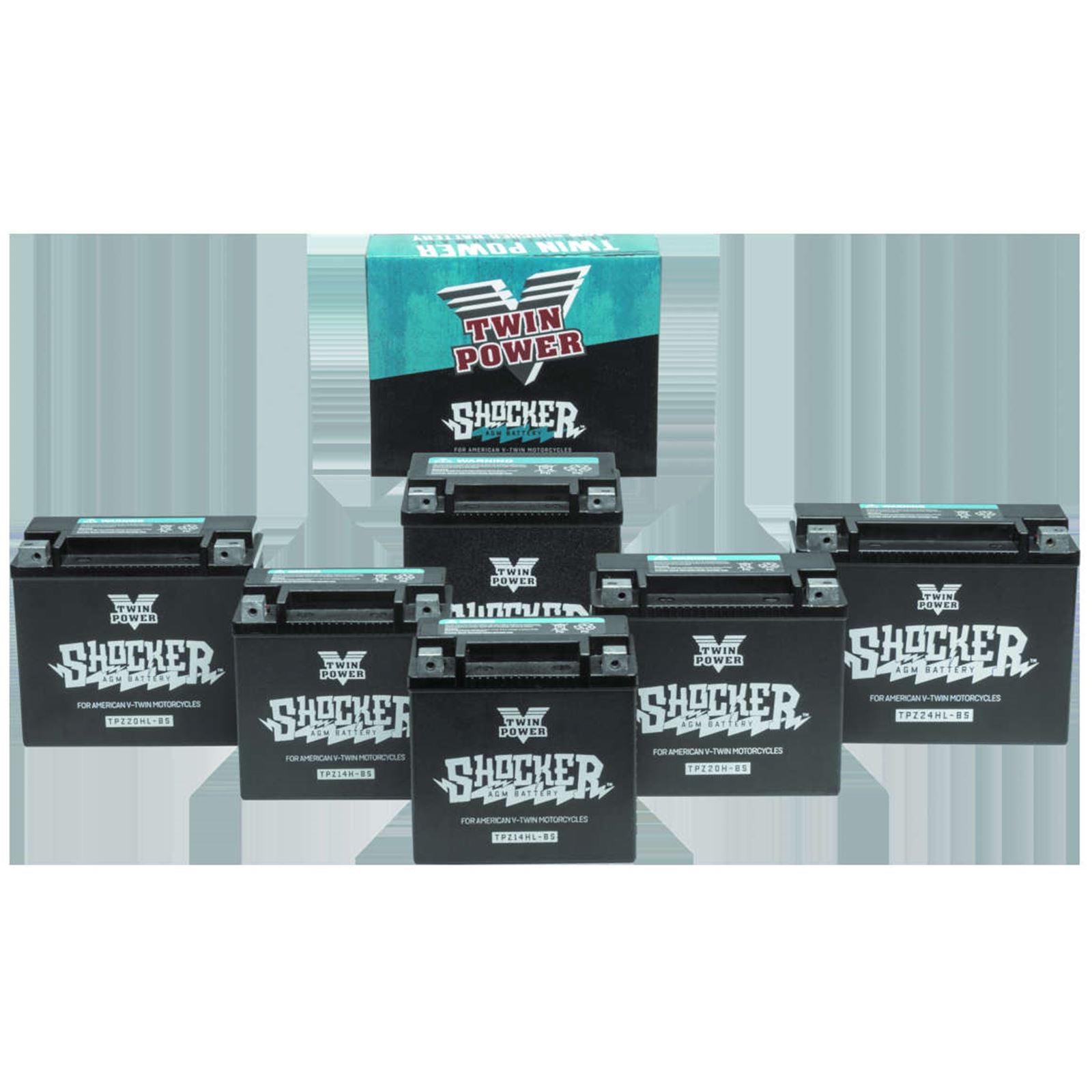 Twin Power TP Shocker Battery YTX-14 TPZ14H-BS_986298