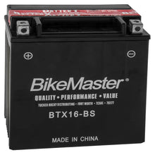 BikeMaster BTX16-BS Battery BTX16-BS_124156