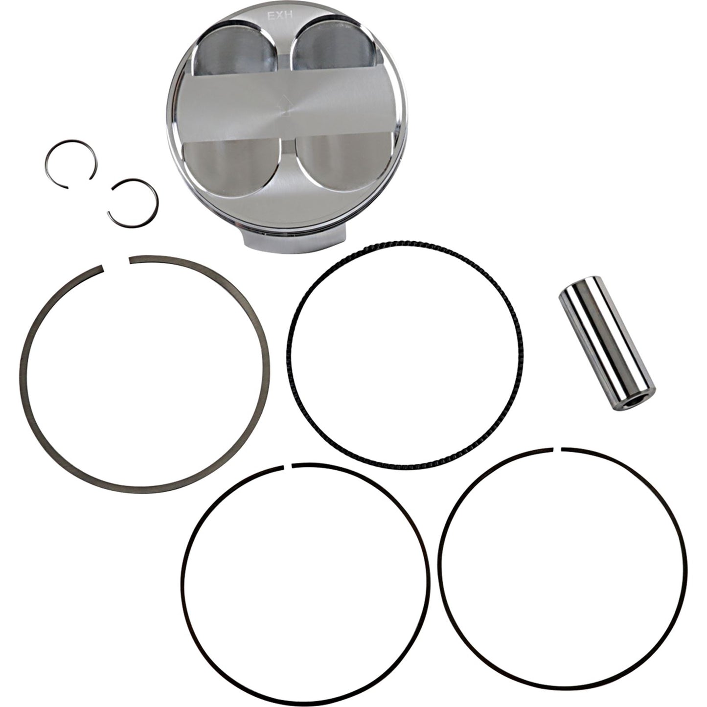 J.E. Pistons Piston Kit Std, 96 mm, 12.8:1 KX450F 284852_1041132