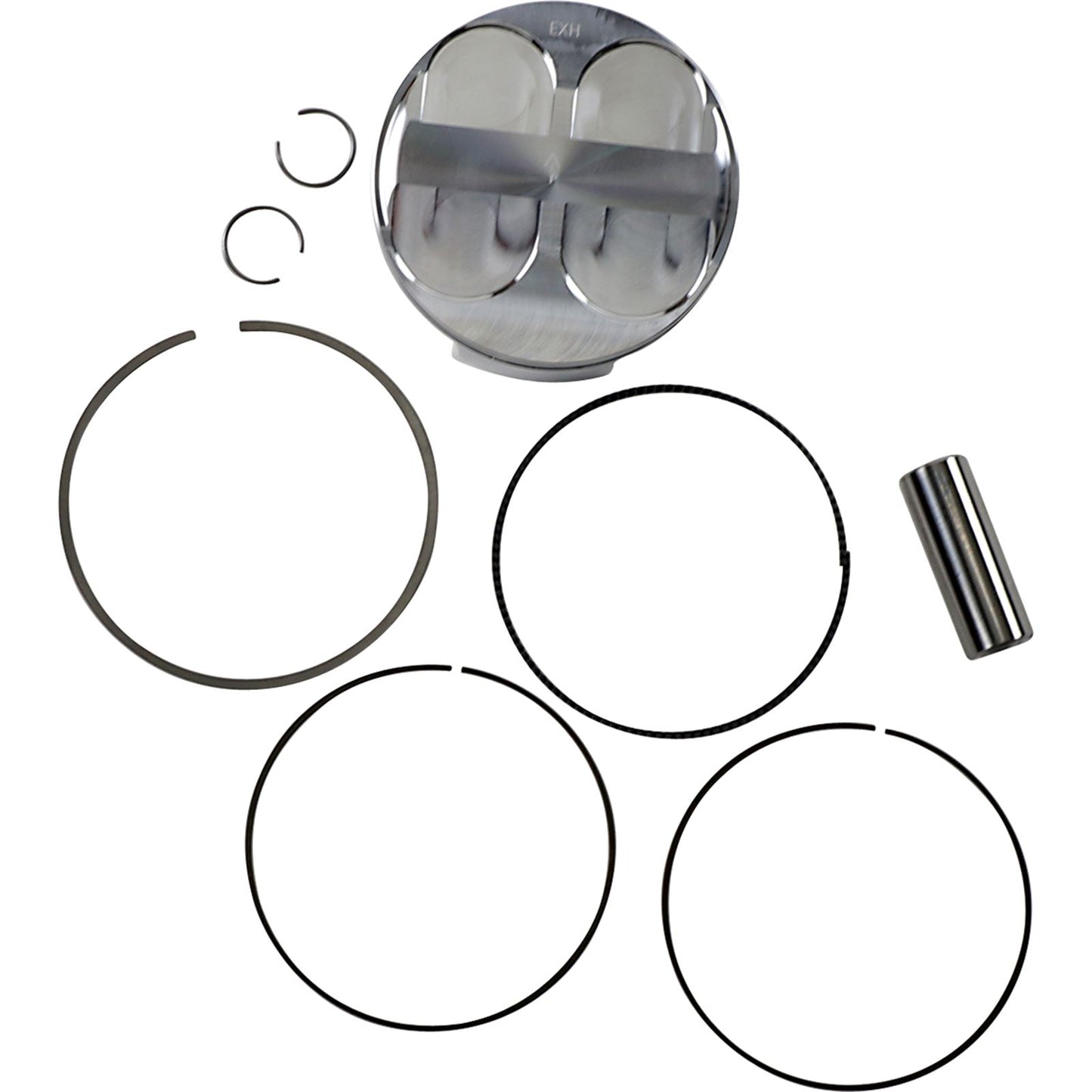J.E. Pistons Piston Kit Std, 96 mm, 13.5:1 KX450F 284853_1041133