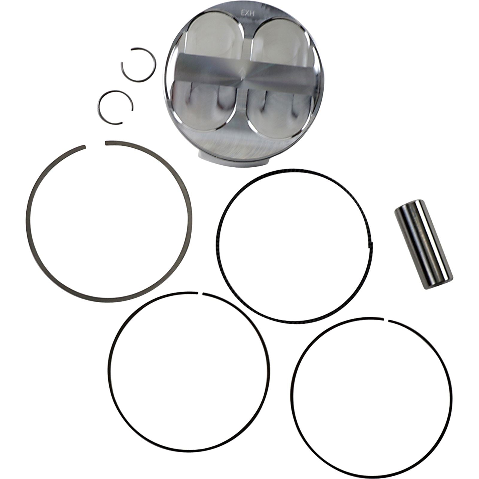 J.E. Pistons Piston Kit Std, 96 mm, 13.5:1 KX450F 284853_1041133