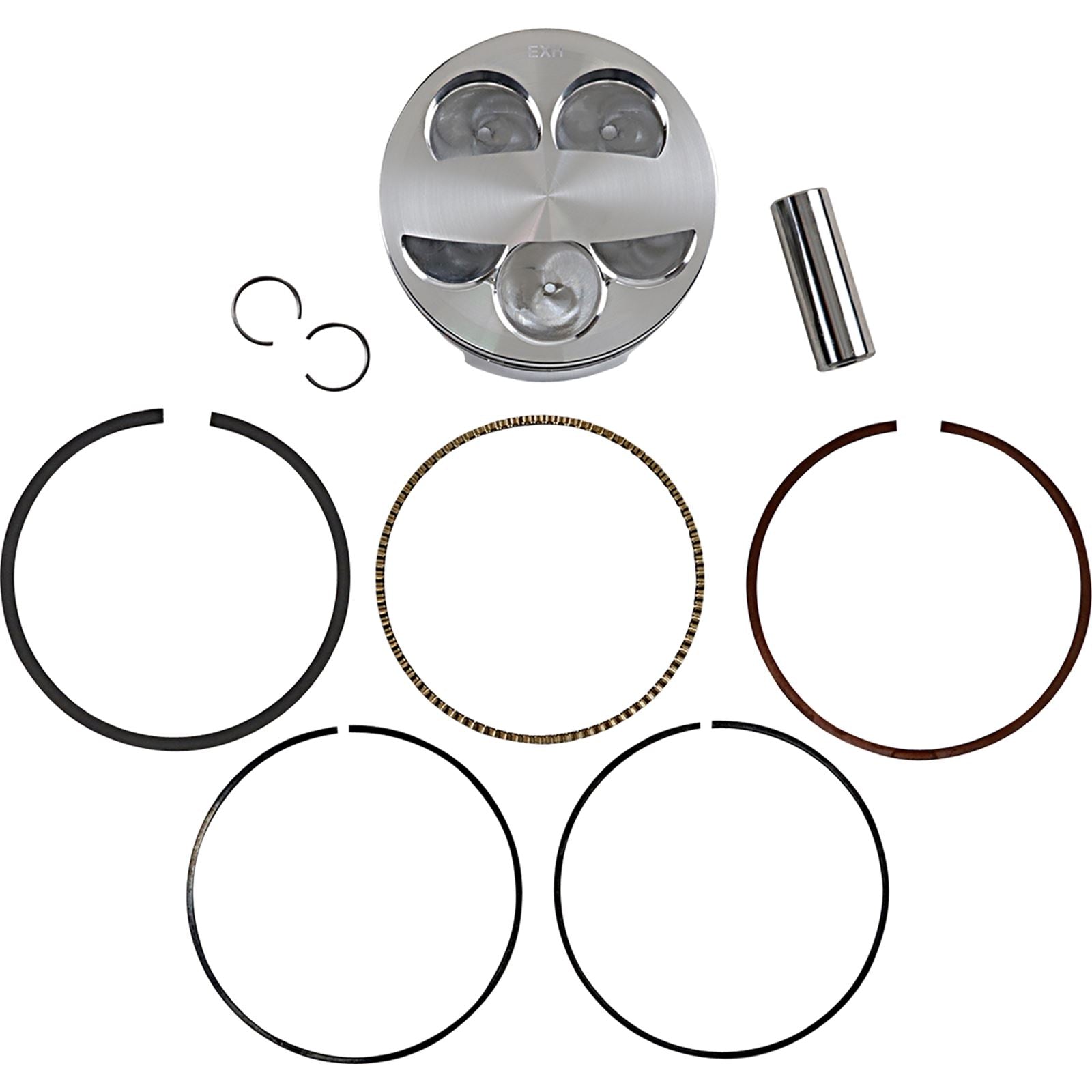 J.E. Pistons Piston Kit +3 mm, 98 mm, 13:1 247942_1041135