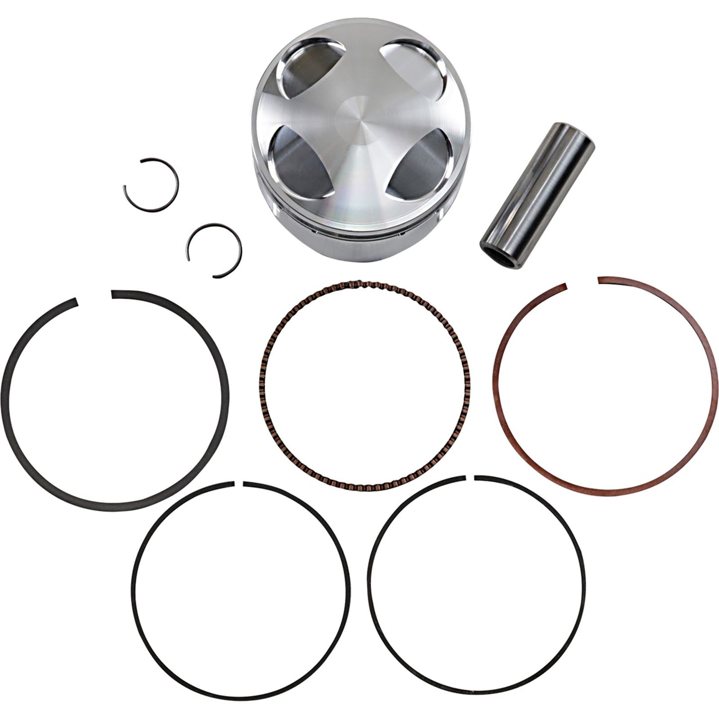 J.E. Pistons Piston Kit +2, 87 mm, 10.8:1 133889_1041137