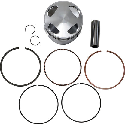 J.E. Pistons Piston Kit +2, 87 mm, 12:1 199656_1041138