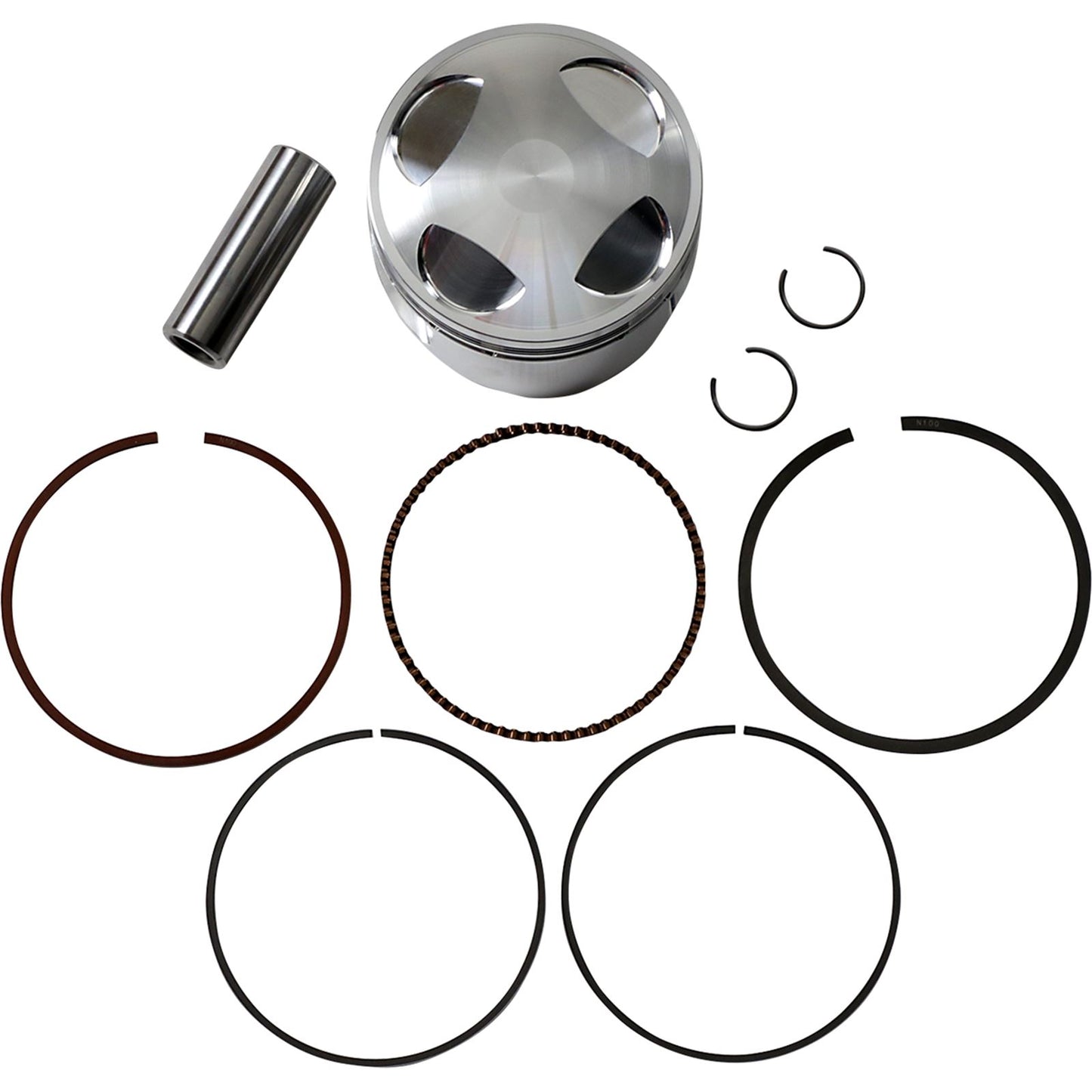 J.E. Pistons Piston Kit +3, 88 mm, 11:1 177240_1041139