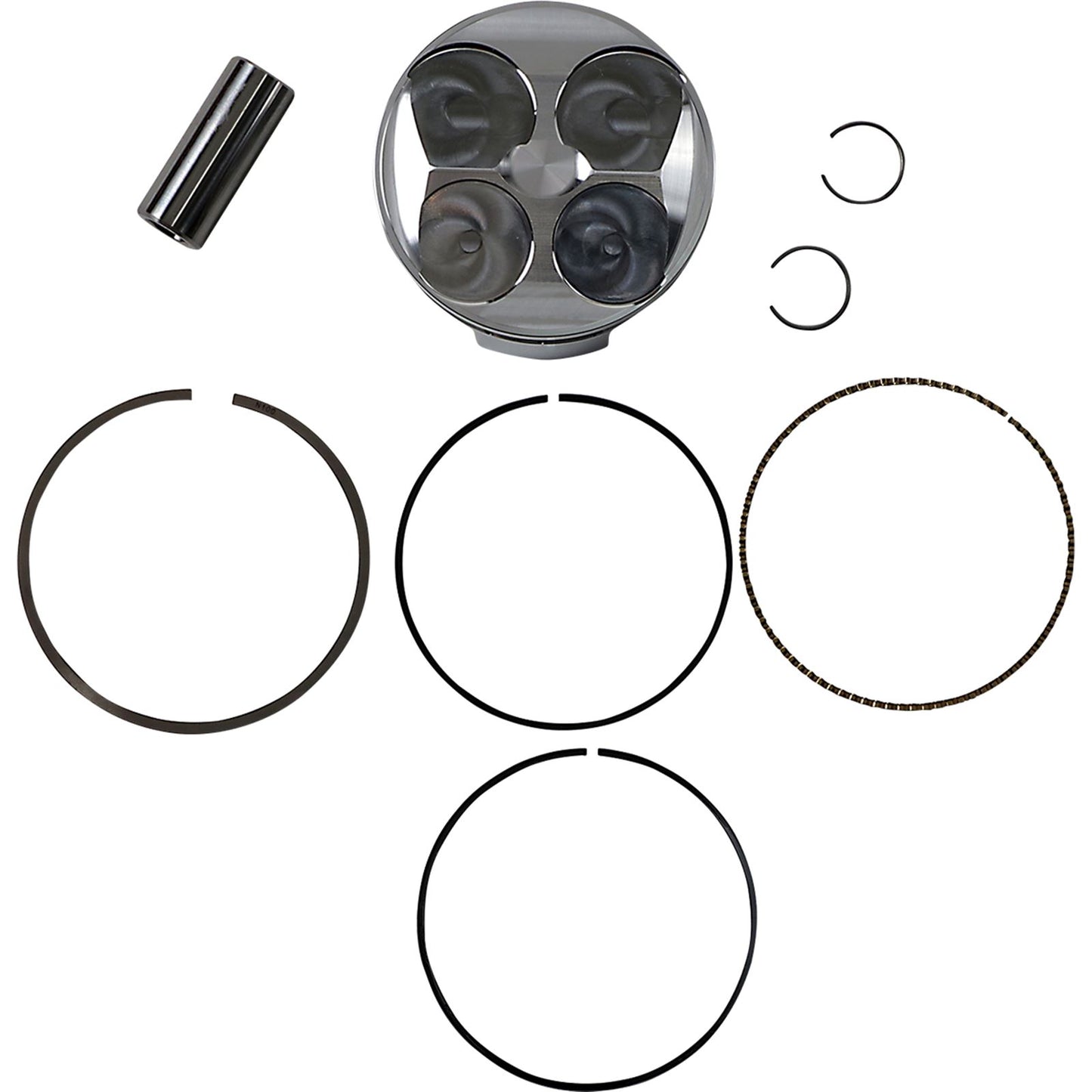 J.E. Pistons Piston Kit Std, 94 mm, 13.8:1, 04-05 TRX450R 261547_1041270