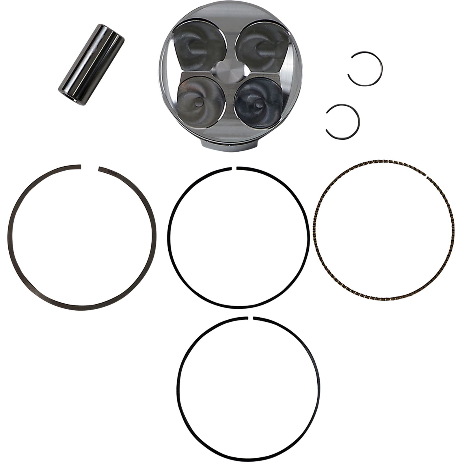 J.E. Pistons Piston Kit Std, 94 mm, 13.8:1, 04-05 TRX450R 261547_1041270