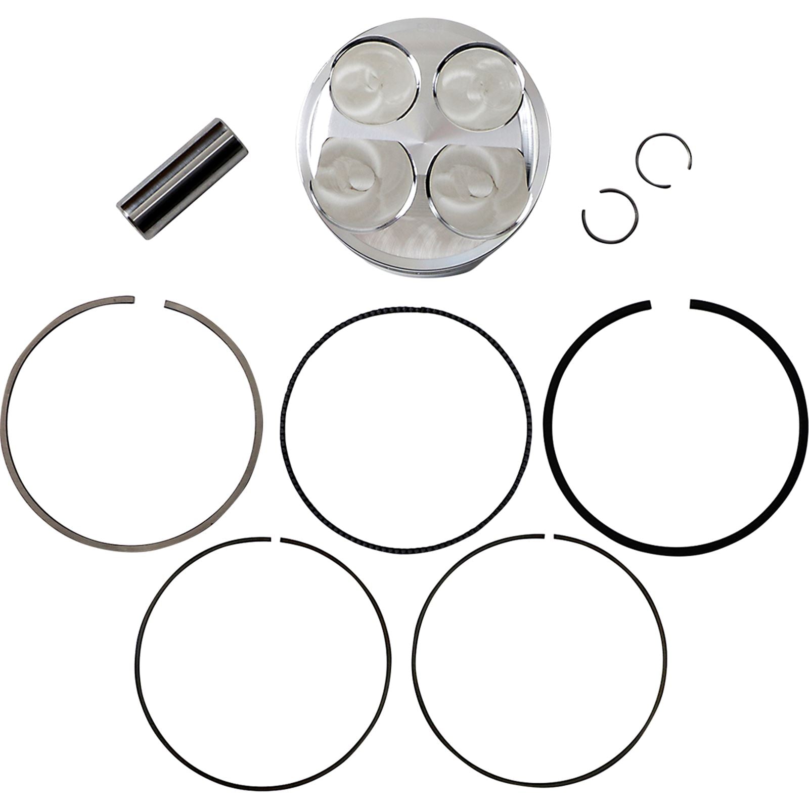 J.E. Pistons Piston Kit for Honda 2006-2009, 2012 TRX450R 247614_1041199