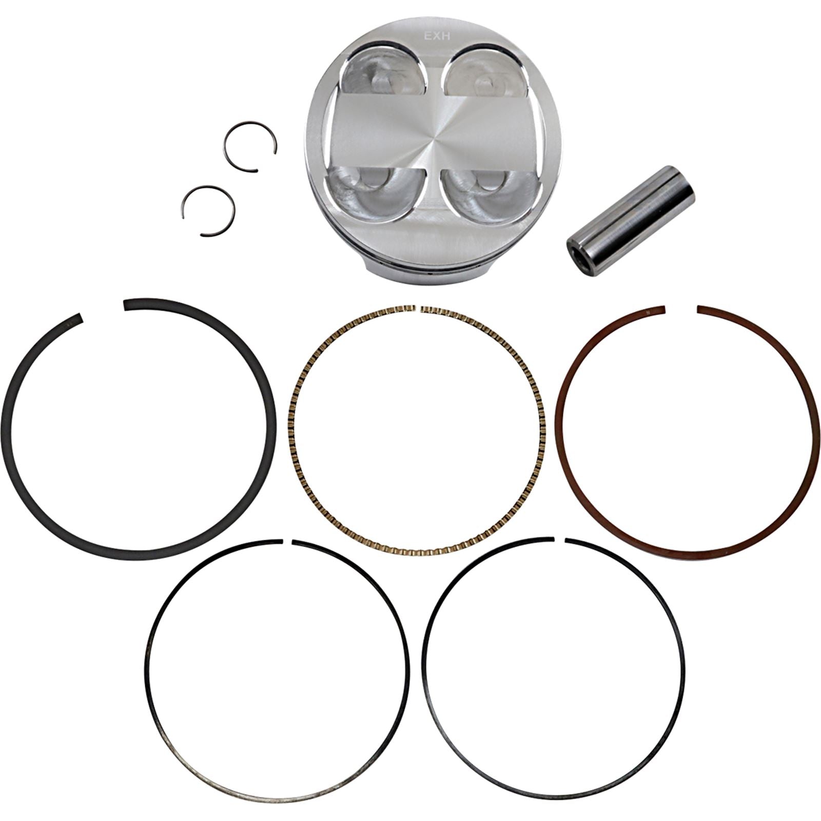 J.E. Pistons Piston Kit for Honda 2006-2009, 2012 TRX450R 247616_1041200