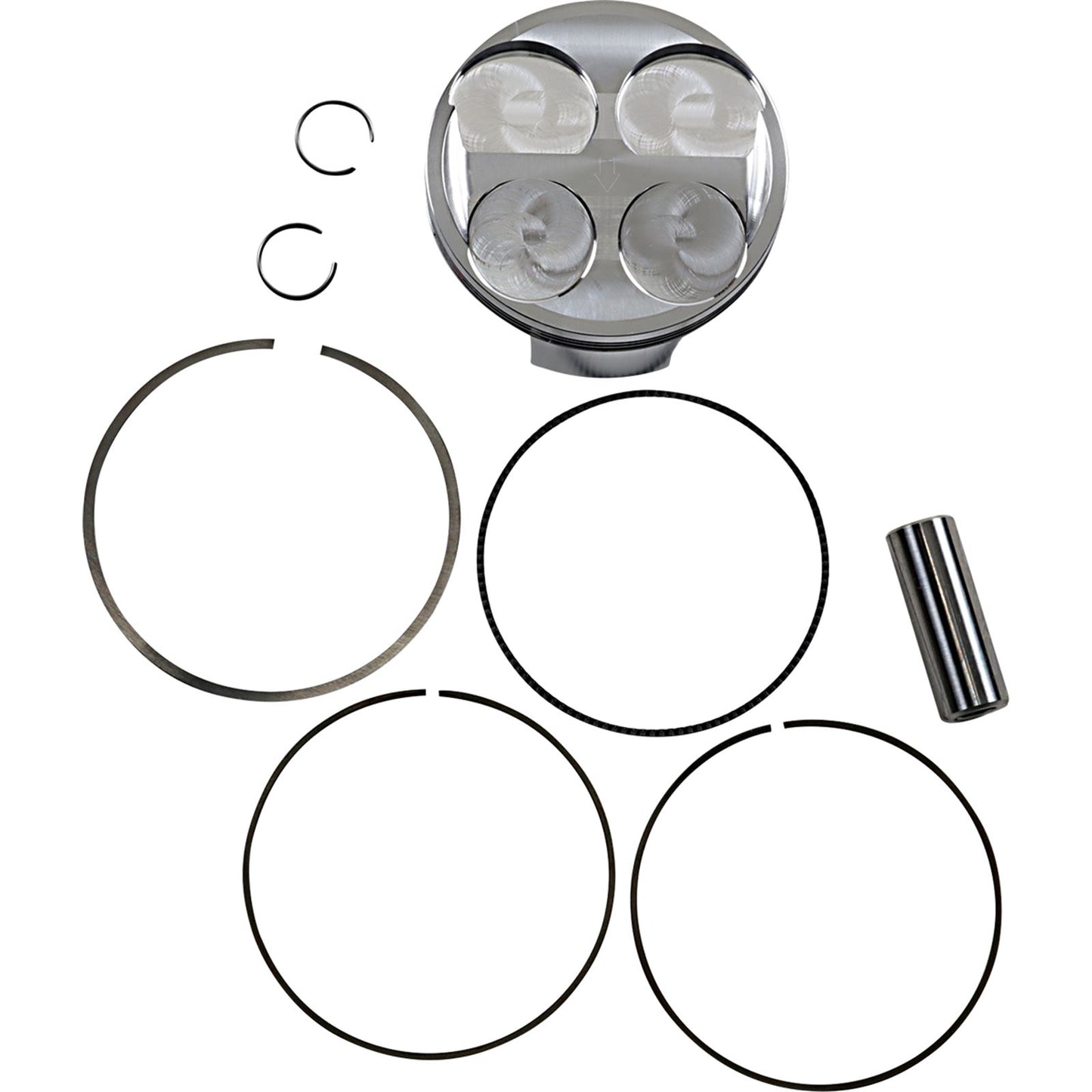 J.E. Pistons Piston Kit for Honda 2006-2009, 2012 TRX450R 262284_1041202