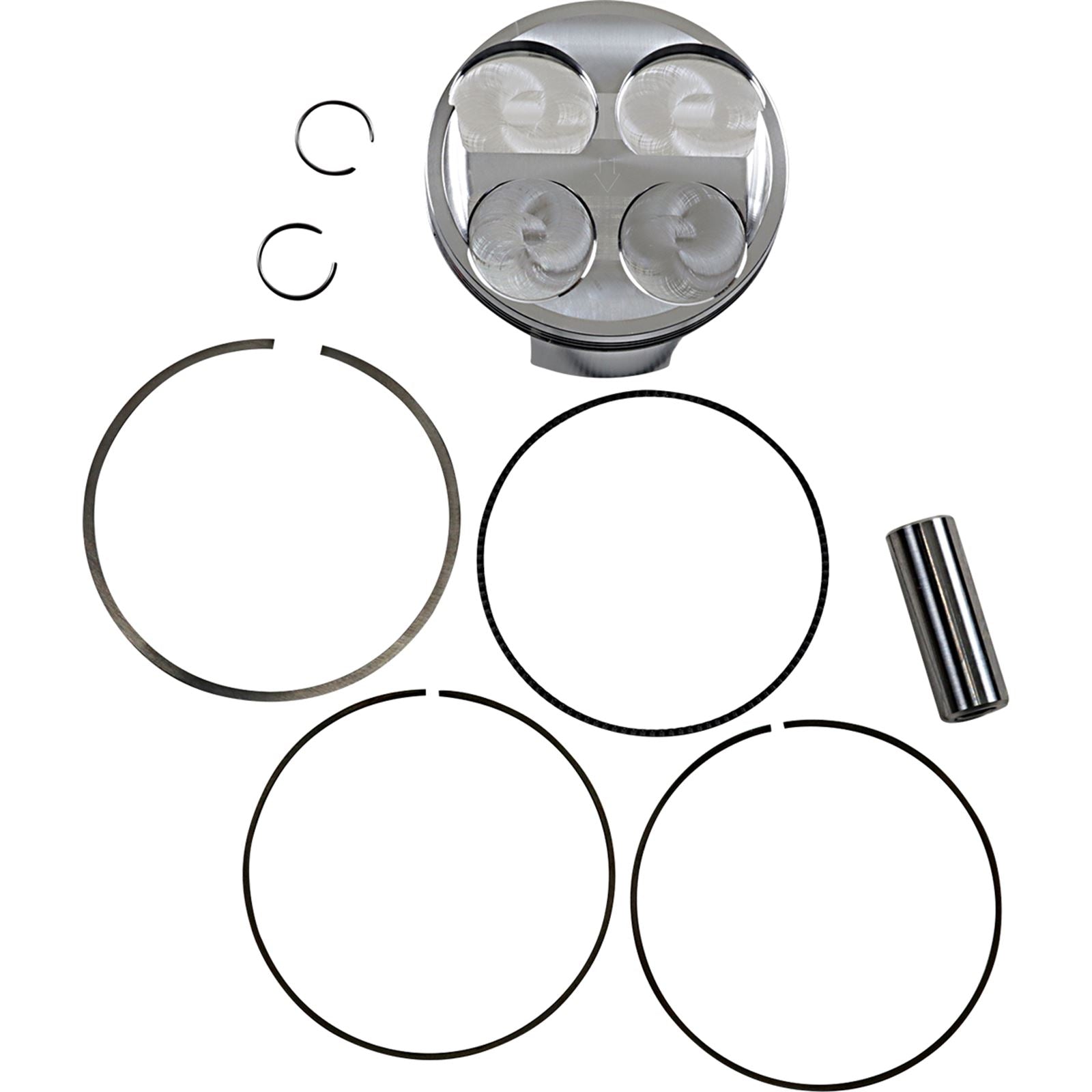 J.E. Pistons Piston Kit for Honda 2006-2009, 2012 TRX450R 262284_1041202