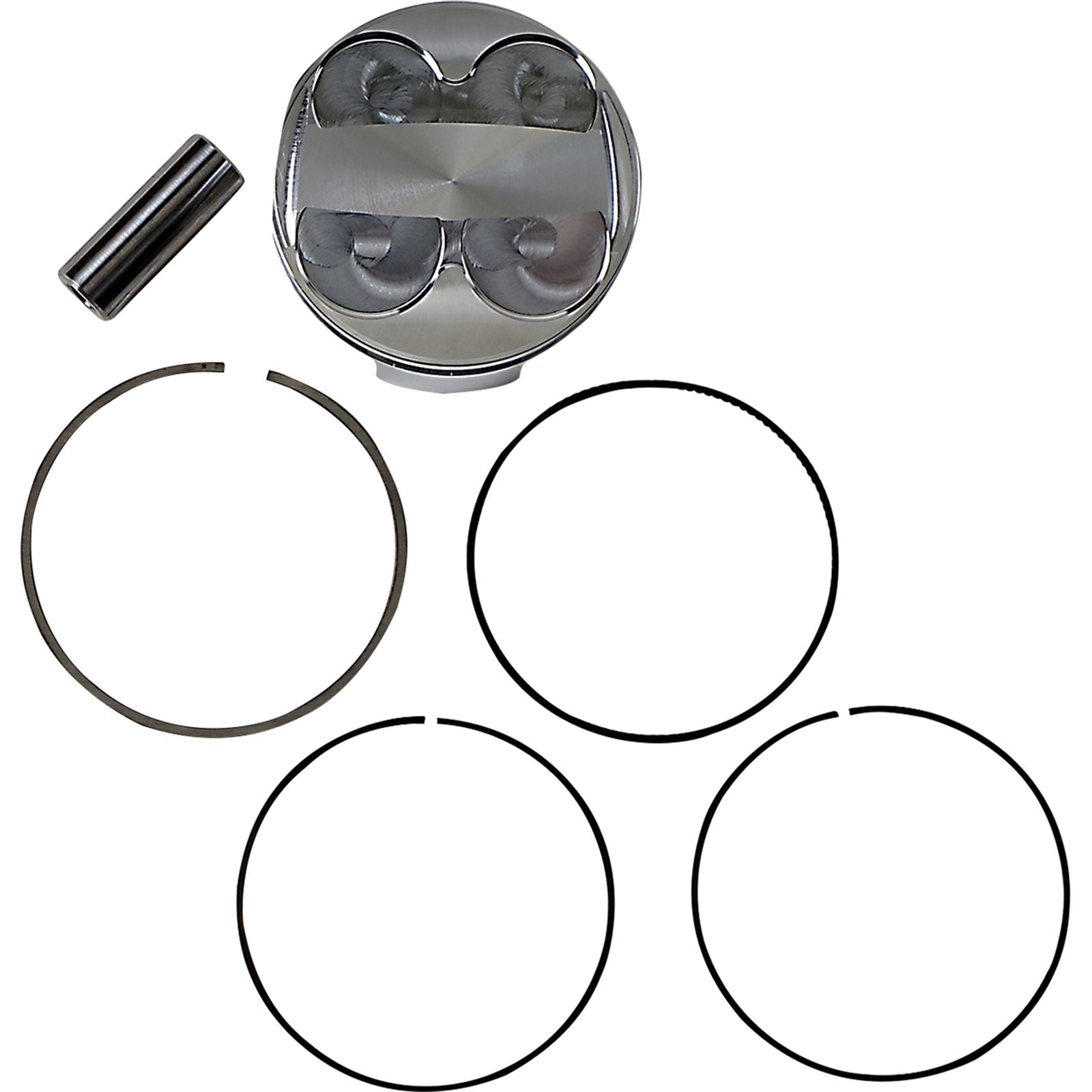 J.E. Pistons Piston Kit Std, 96 mm, 13.5:1 RMZ450 317239_1096062