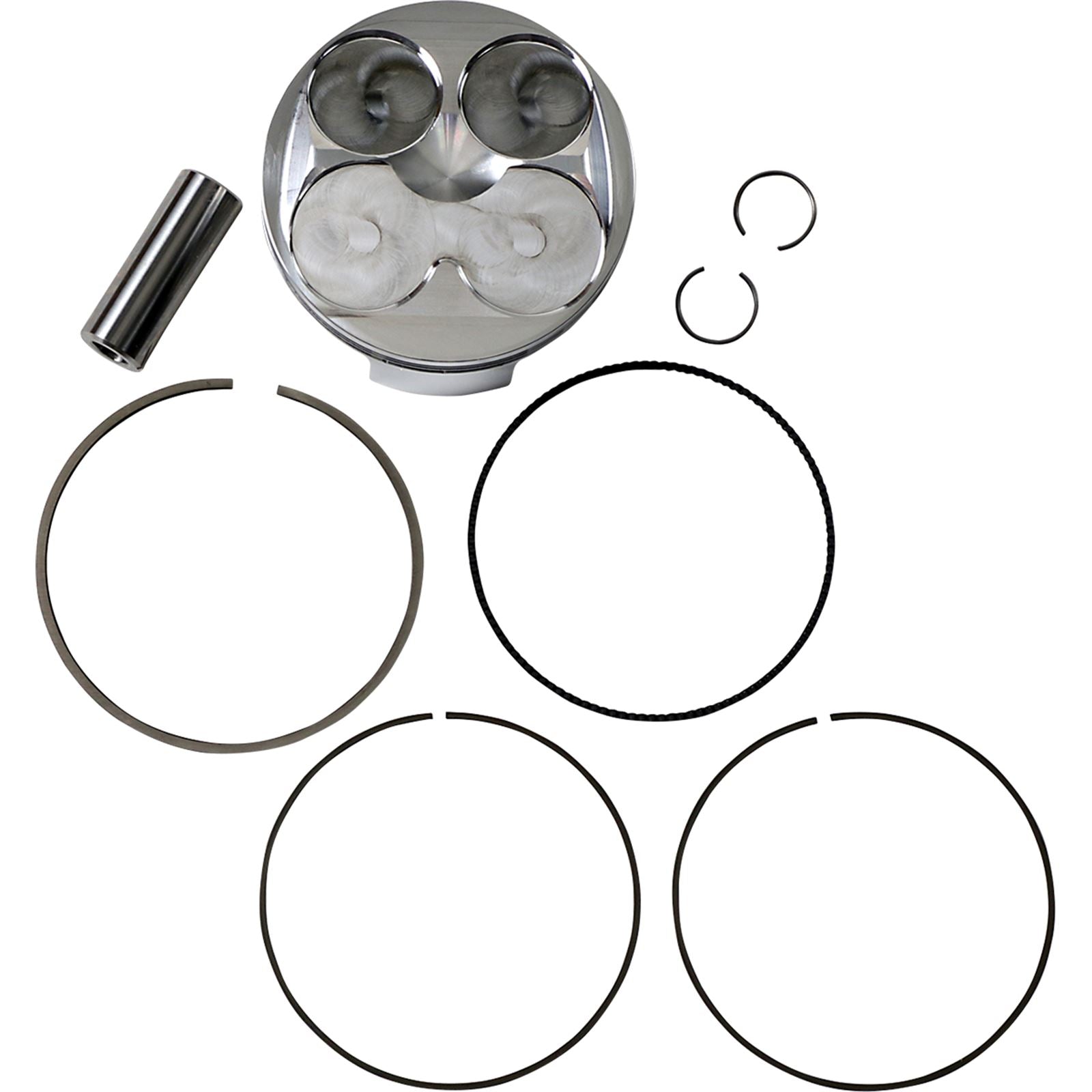 J.E. Pistons Piston Kit Std, 96 mm, 14.5:1 RMZ450 317240_1041177