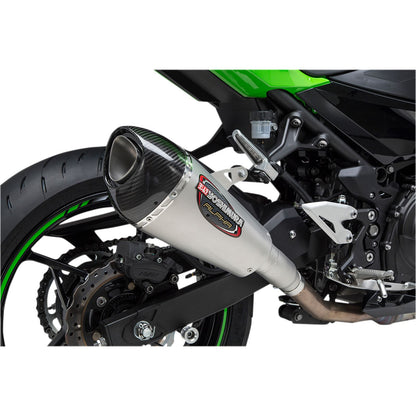 Yoshimura Alpha-T Street Slip-On Exhaust SS-SS-CF Works 14710BP520_500806
