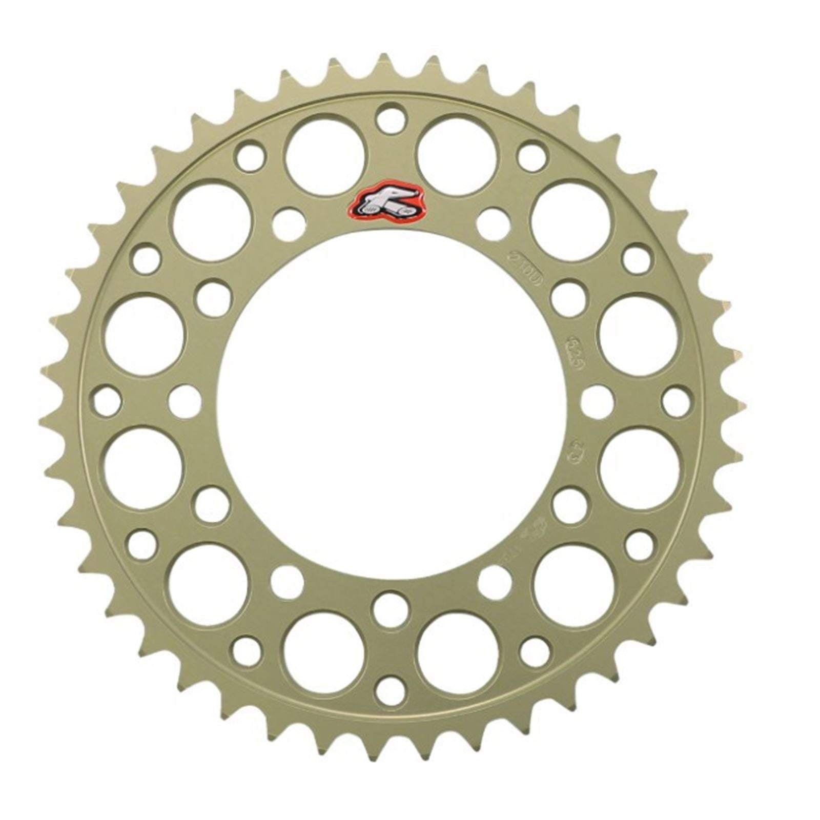 Renthal Rear Sprocket - Aluminum - 43 Teeth 210U-525-43P-HA_1509222