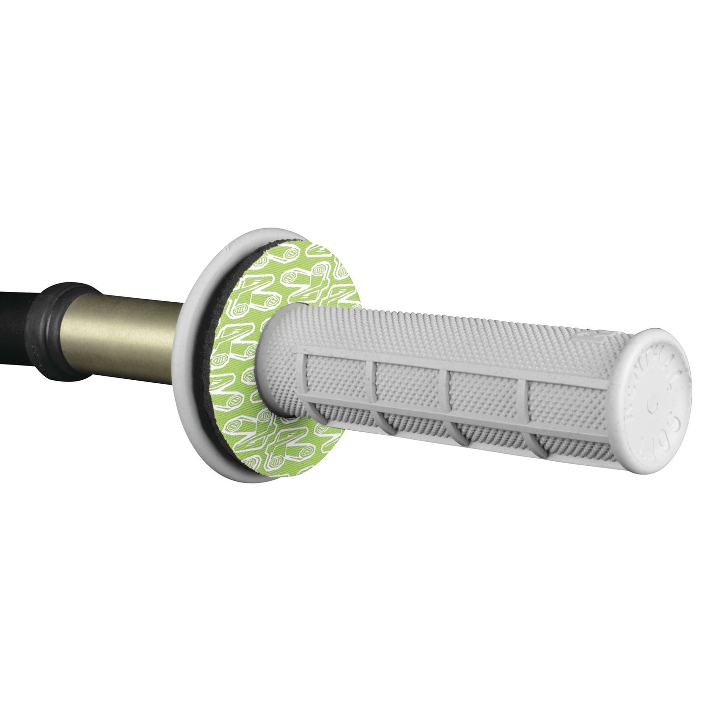 Renthal Donutz Grip - White/Green G203_124543