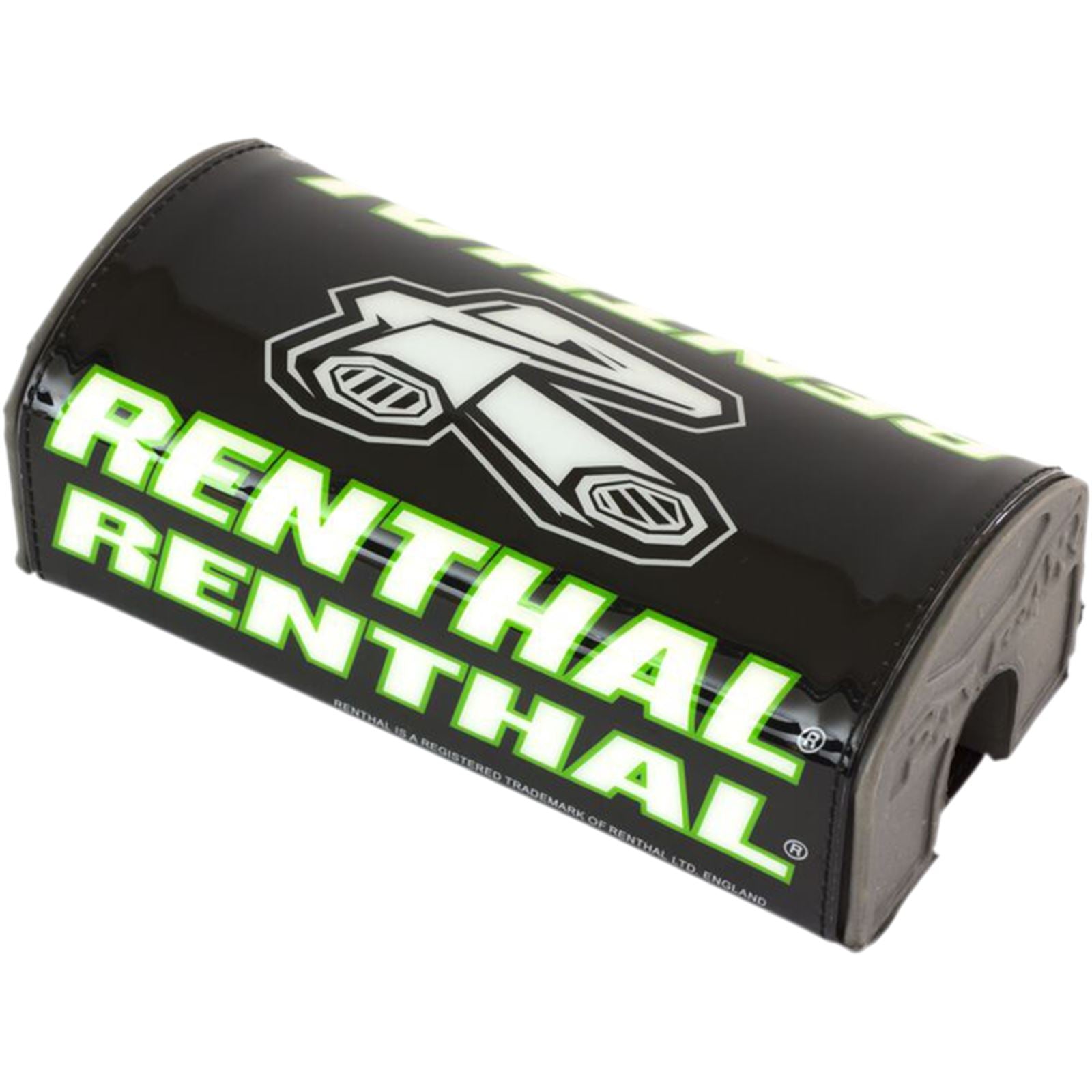 Team Issue Renthal Fatbar™ Pad - Black/Green/White P318_464118