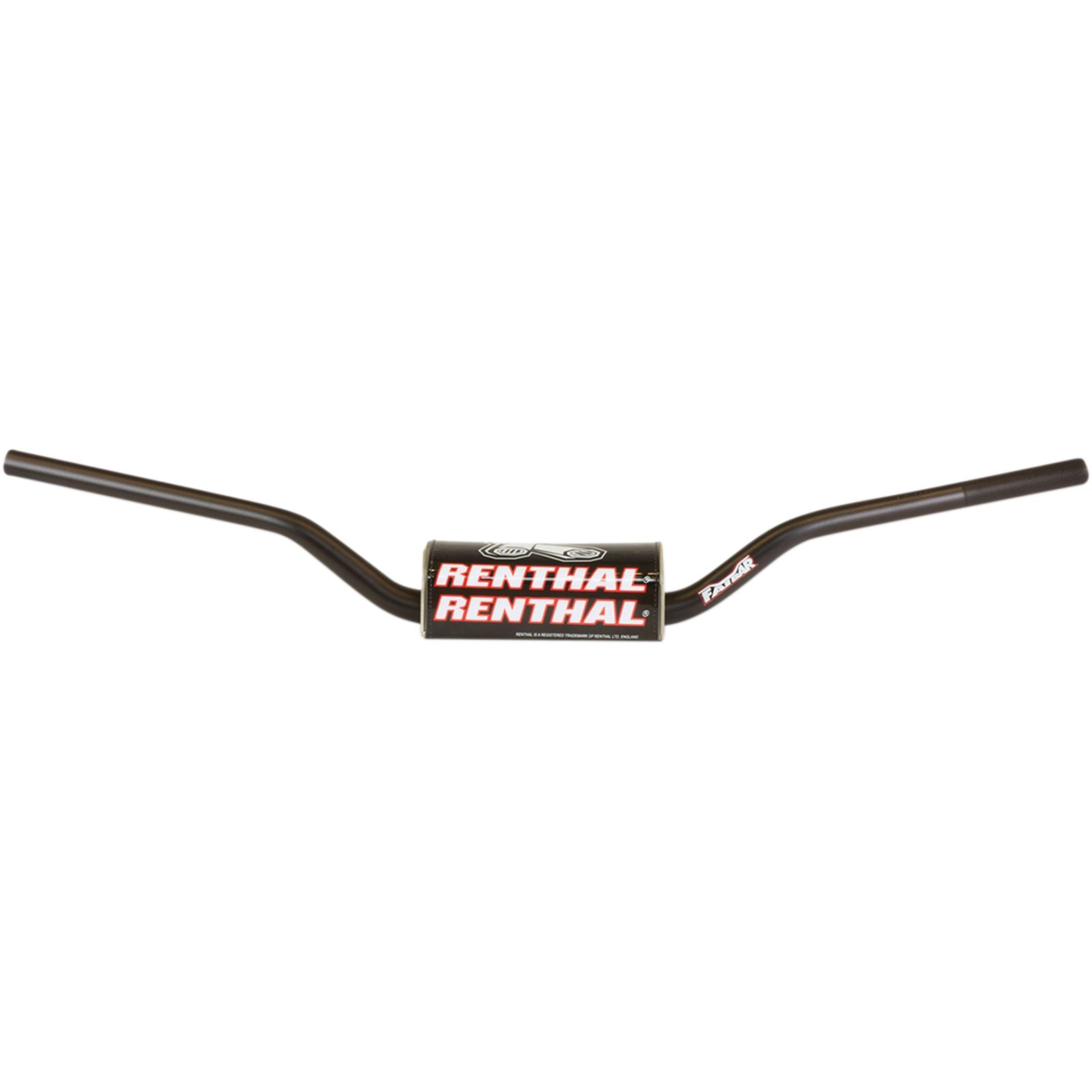 Renthal Black - 609 RC High Fatbar Handlebar 609-01-BK_464790