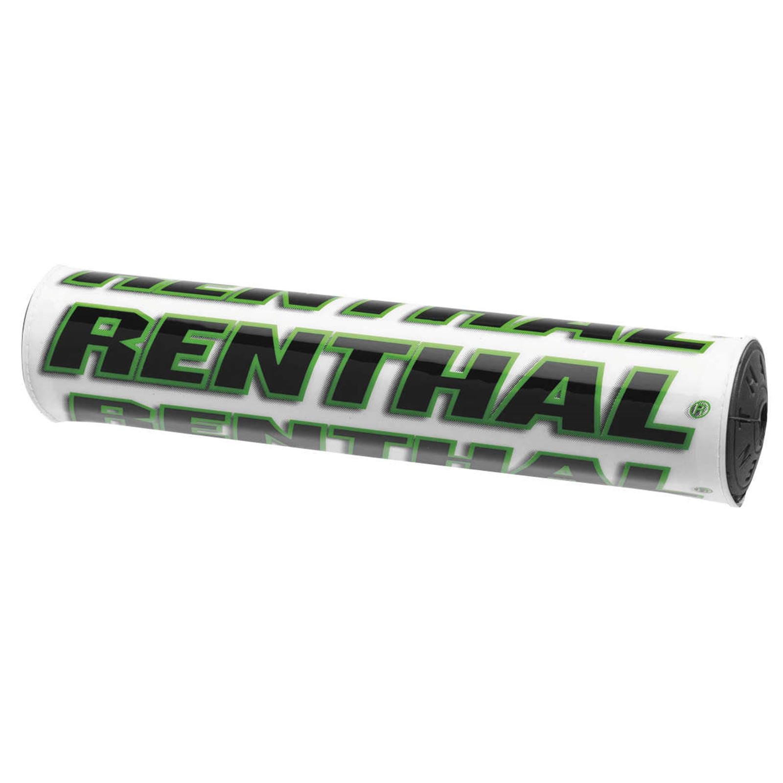 Renthal Bar Pad - White/Green P267_124621
