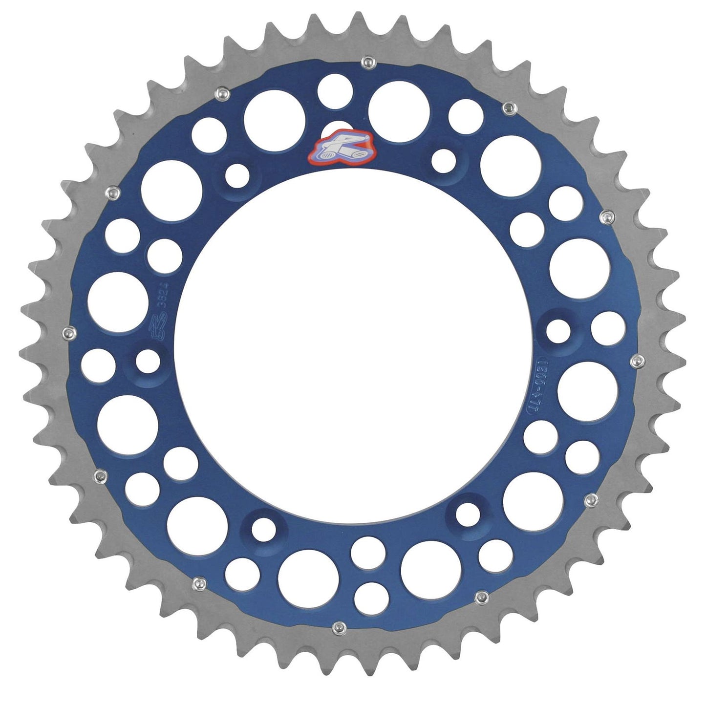 Renthal Twinring™ Rear Sprocket - 49-Tooth - Blue 1500-520-49GPBU_124629