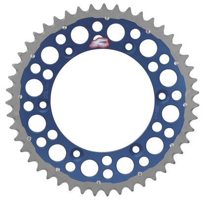 Renthal Twinring™ Rear Sprocket - 49-Tooth - Blue 1500-520-49GPBU_124629