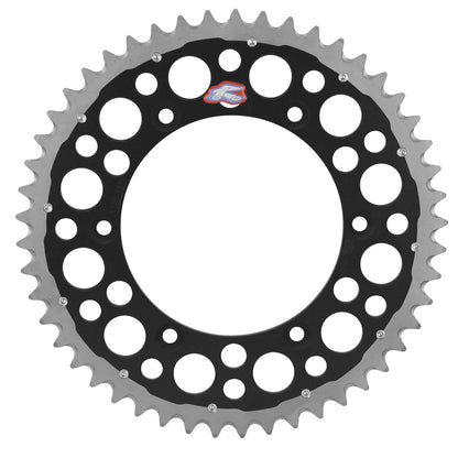 Renthal Twinring™ Rear Sprocket - 48-Tooth - Black 1540-520-48GPBK_124630