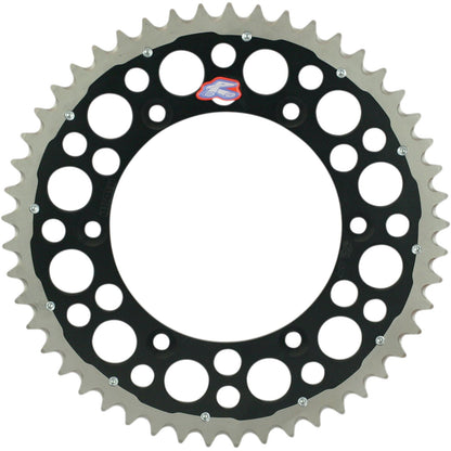Renthal Twinring™ Rear Sprocket - 48-Tooth - Black 1540-520-48GPBK_464260