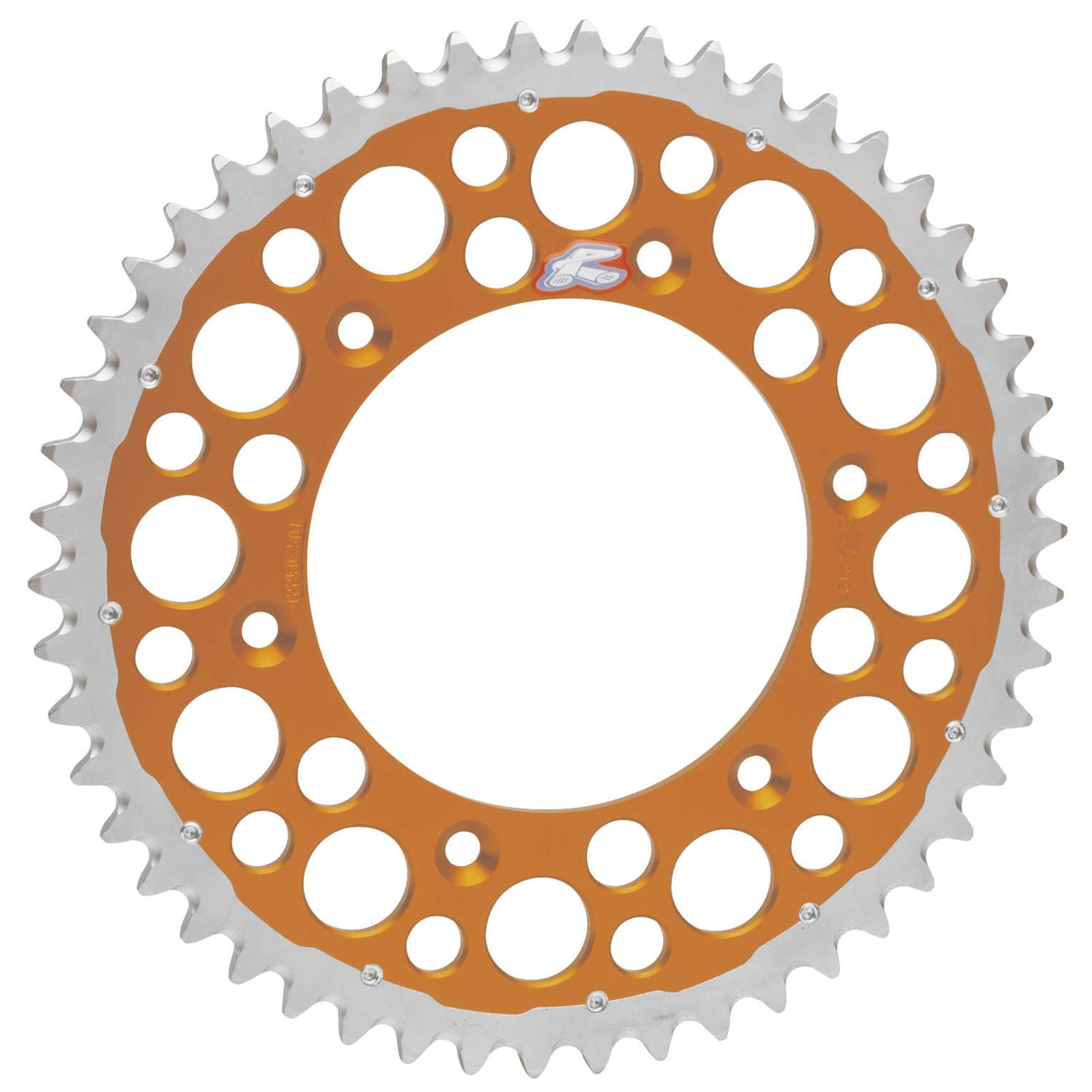 Renthal Twinring™ Rear Sprocket - 48-Tooth - Orange 2240-520-48GPOR_124631