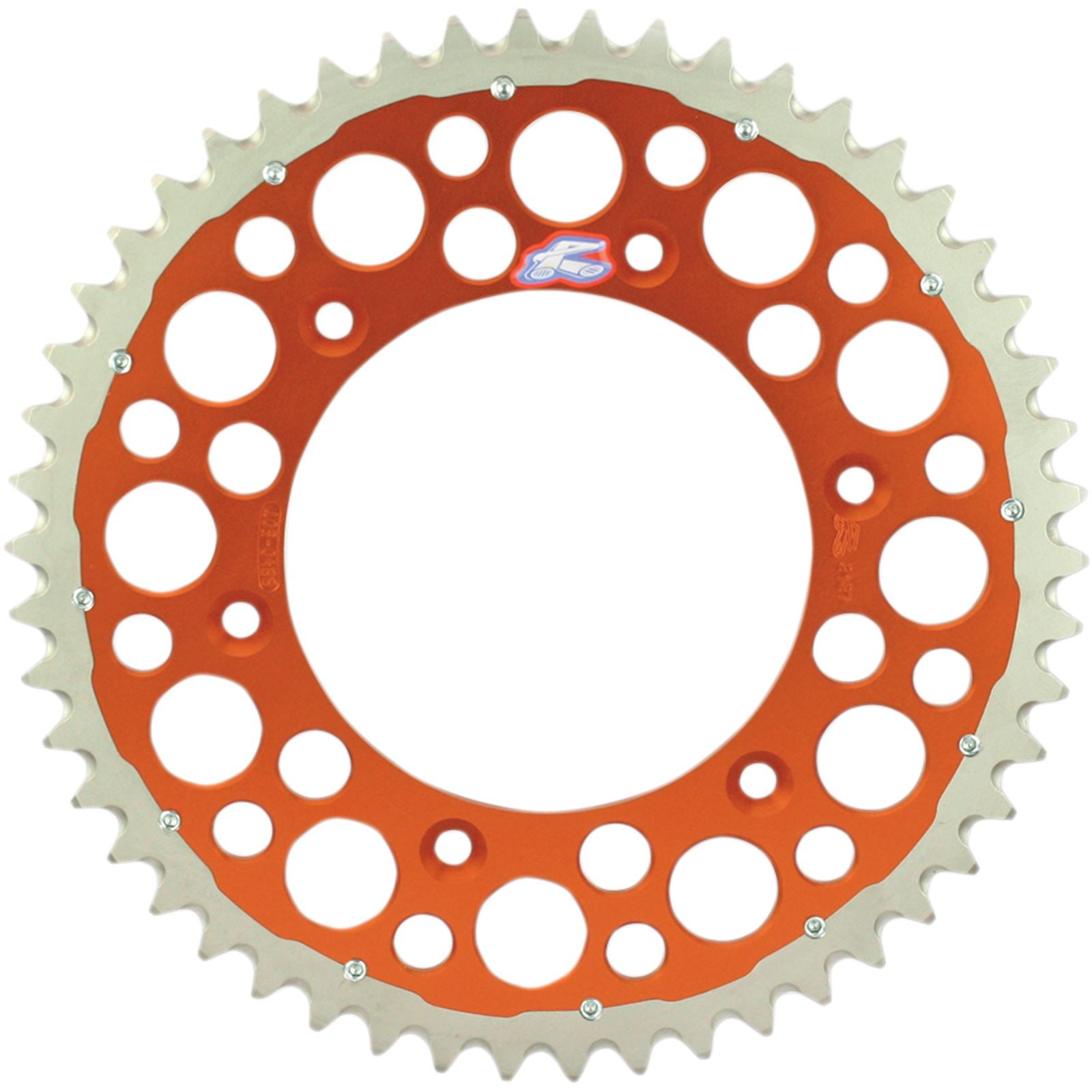 Renthal Twinring™ Rear Sprocket - 48-Tooth - Orange 2240-520-48GPOR_464276