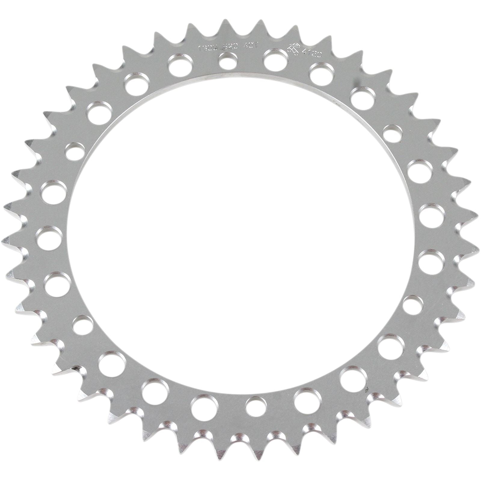 Renthal Rear Sprocket - Silver - 43-Tooth 130U-520-43GBSI_464625