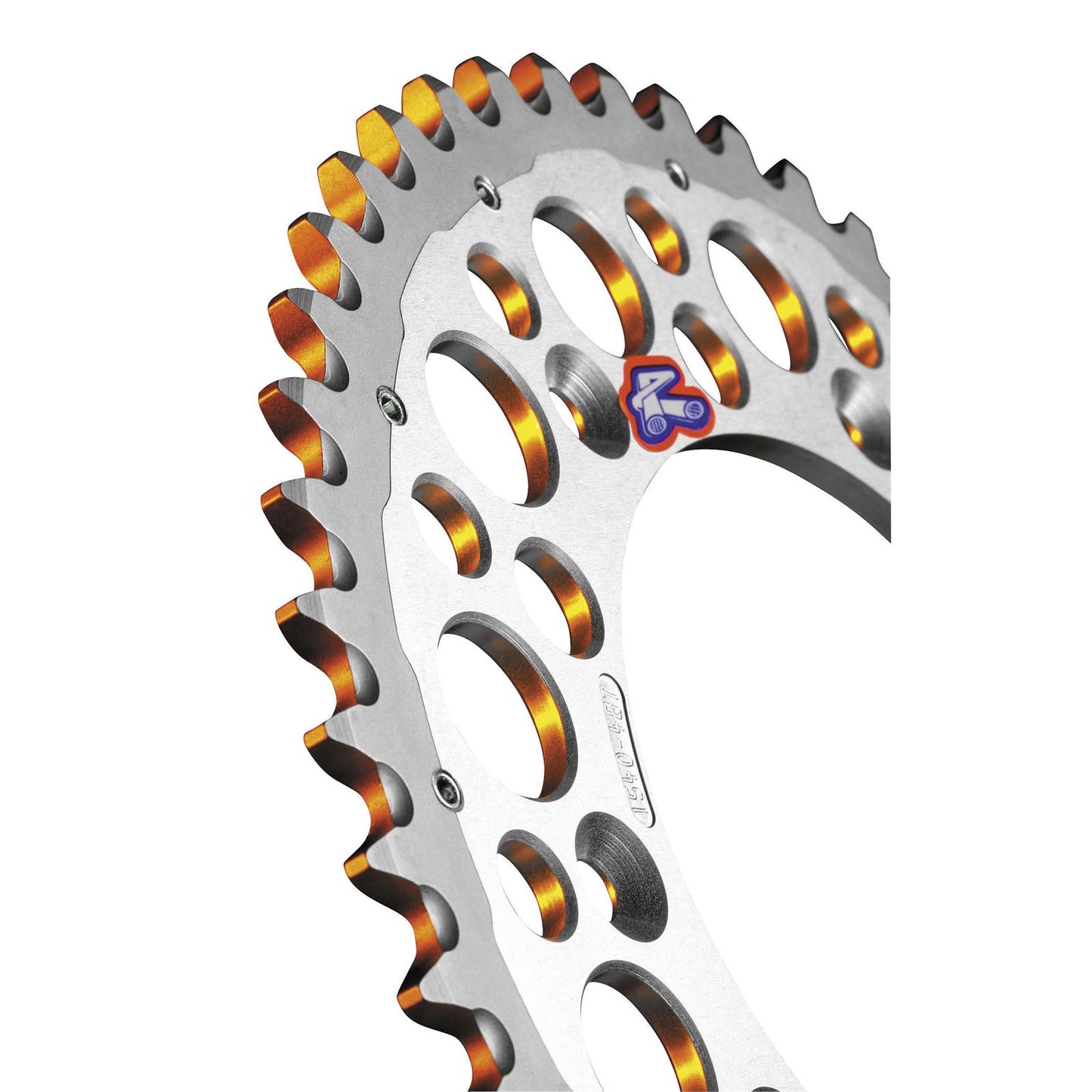 Renthal Twinring Sprocket Silver, Rear, 47-Tooth [MPN: 1500-520-47GPSI]_516265