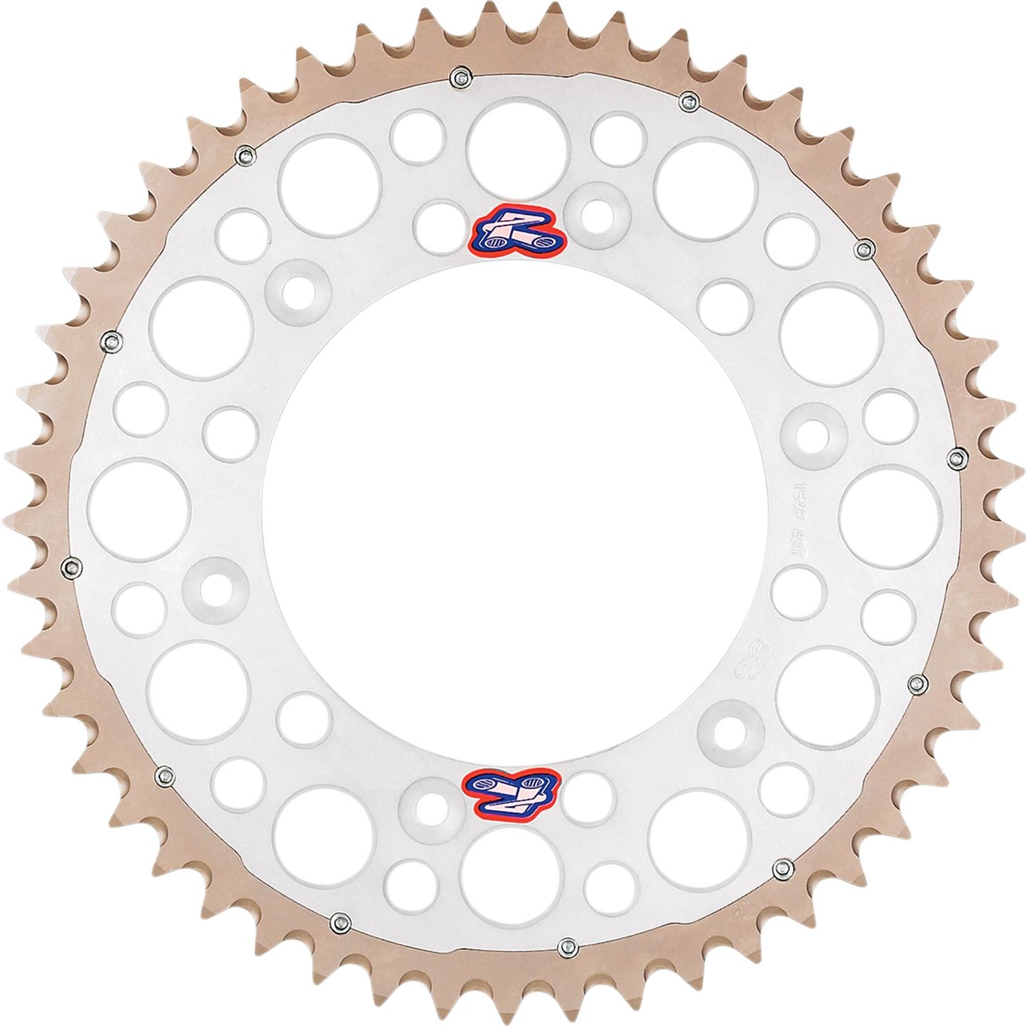 Renthal Twinring™ Rear Sprocket - 52-Tooth - Silver 1540-520-52GPSI_464243