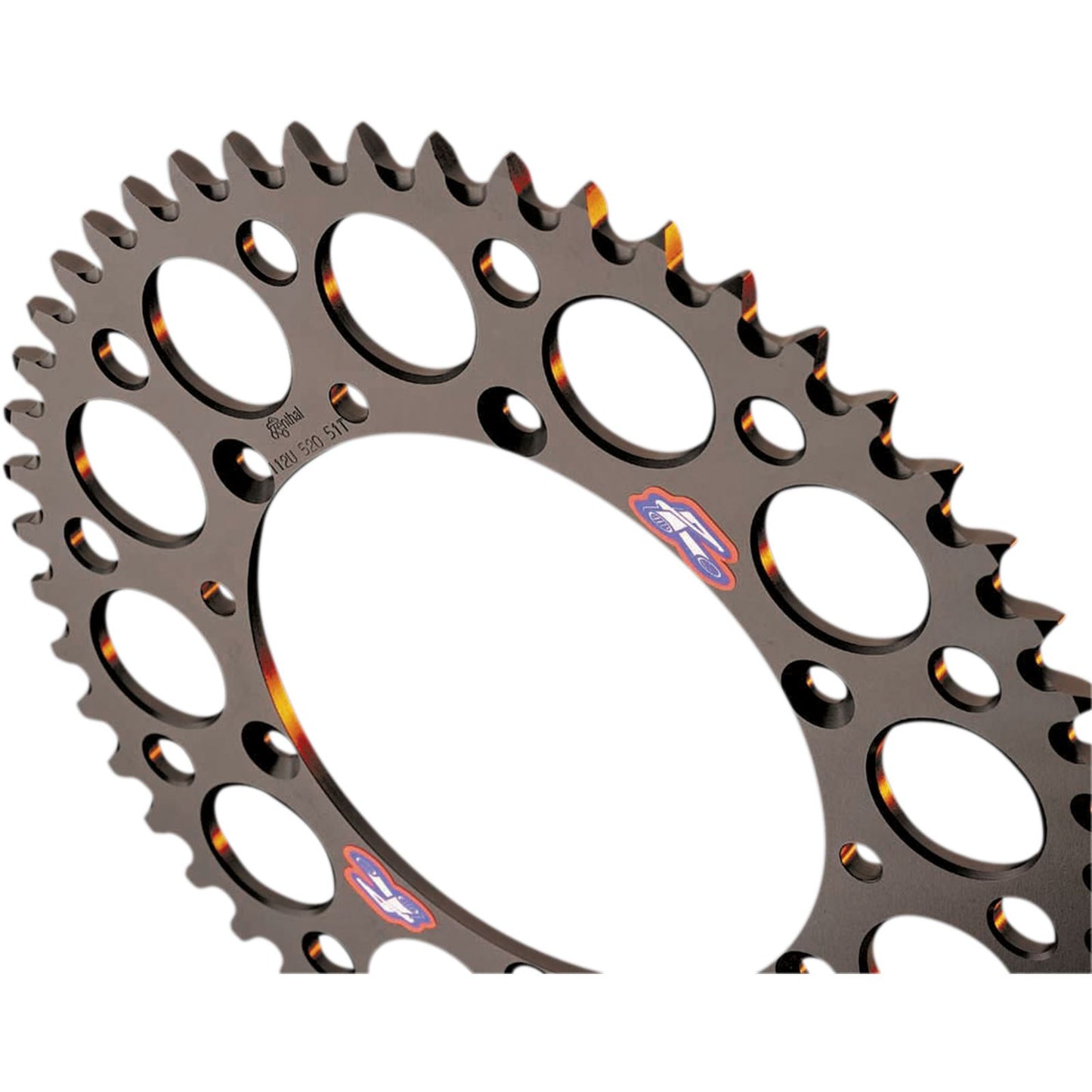 Renthal Sprocket for Honda - Black - 53-Tooth 154U-520-53GRBK_464344