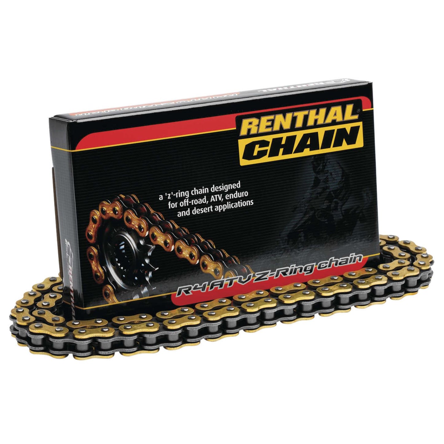 Renthal 520 R4 - ATV Z-Ring Chain - 100 Links C302_124696