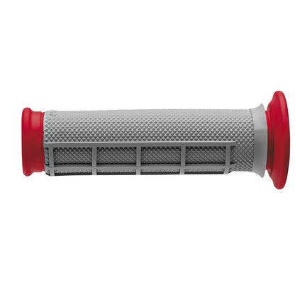 Renthal Red - Dual Compound Half Waffle ATV Grips G169_124736