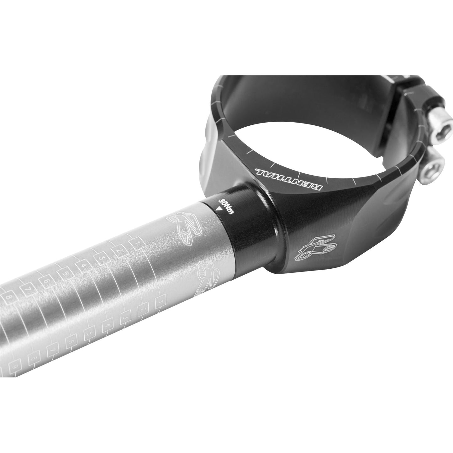 Renthal Gen3 Clip-On Handlebar 50mm - Chrome CL110_124830