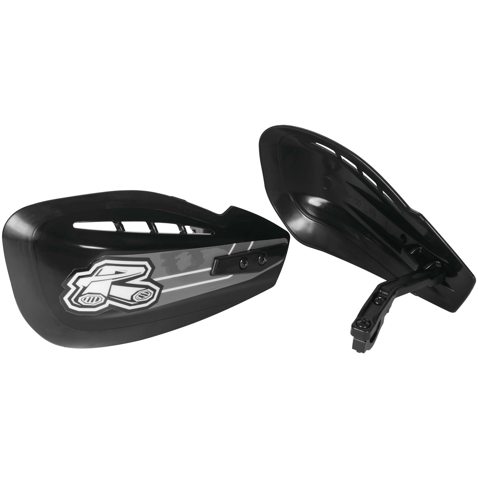 Black - Renthal Moto Handguards HG-100-BK_124894