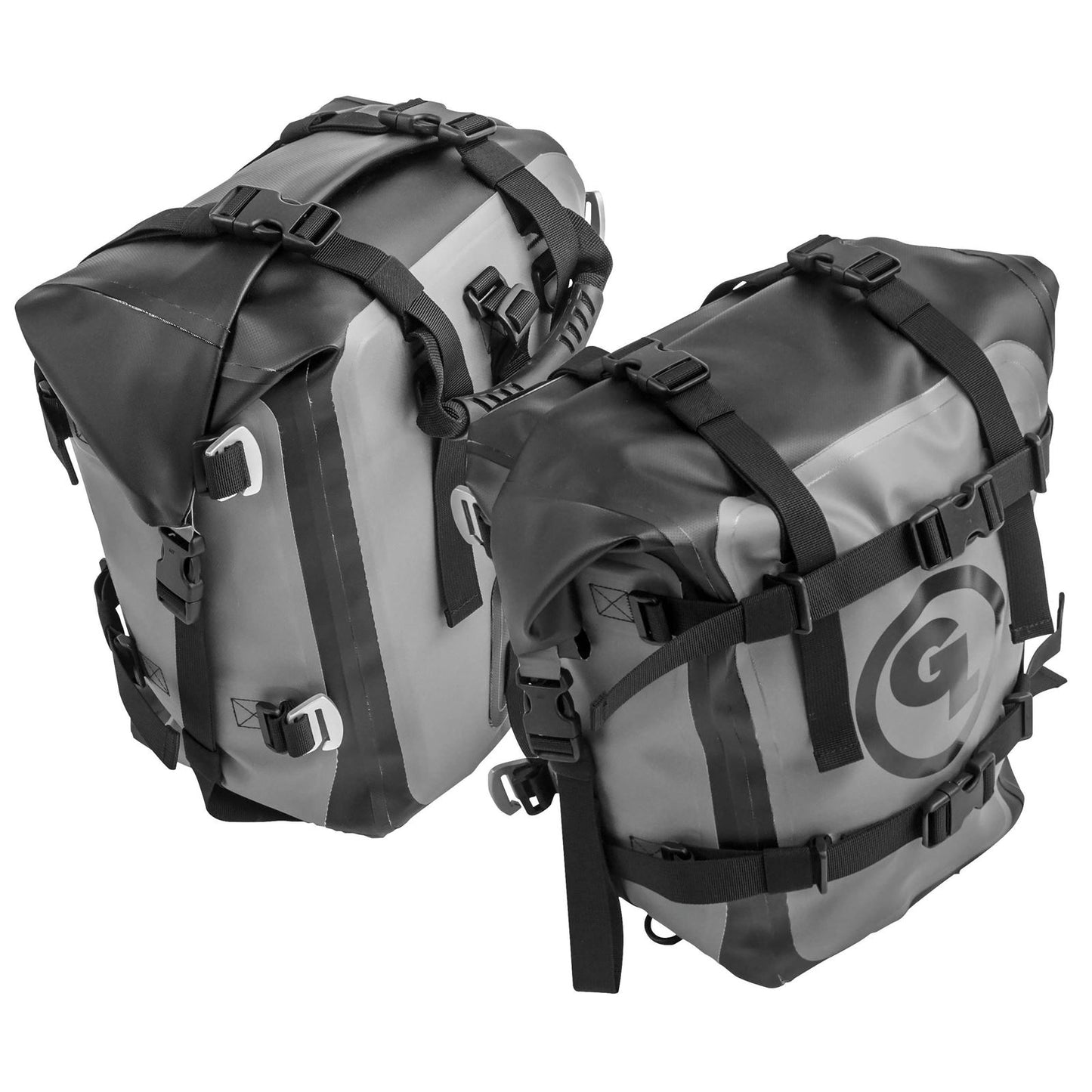 Giant Loop Mototrekk Panniers Gray Pair [MPN: MTPN17]_125075