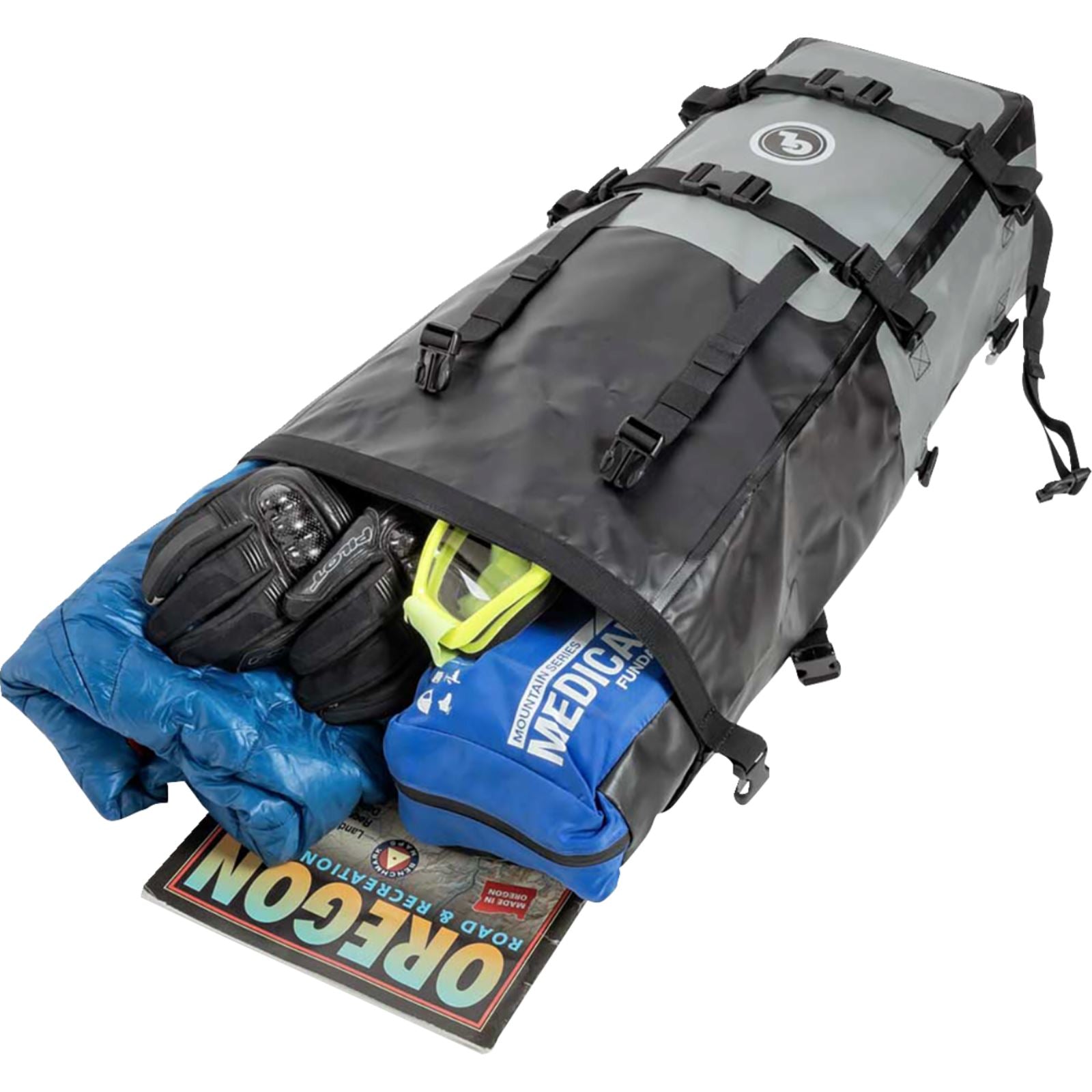 Giant Loop Mototrekk Panniers Gray Pair [MPN: MTPN17]_1441783