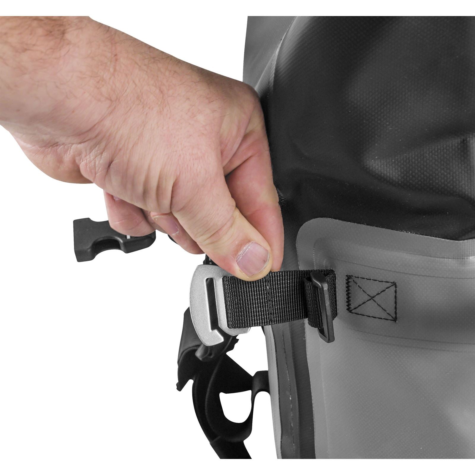 Giant Loop Mototrekk Panniers Gray Pair [MPN: MTPN17]_125082