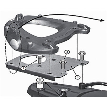 Givi Top Case Hardware SR5107_125103